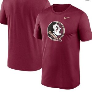 Nike Florida State Seminoles Primetime Legend Logo Dri-Fit Shirt Size XXL. NWT